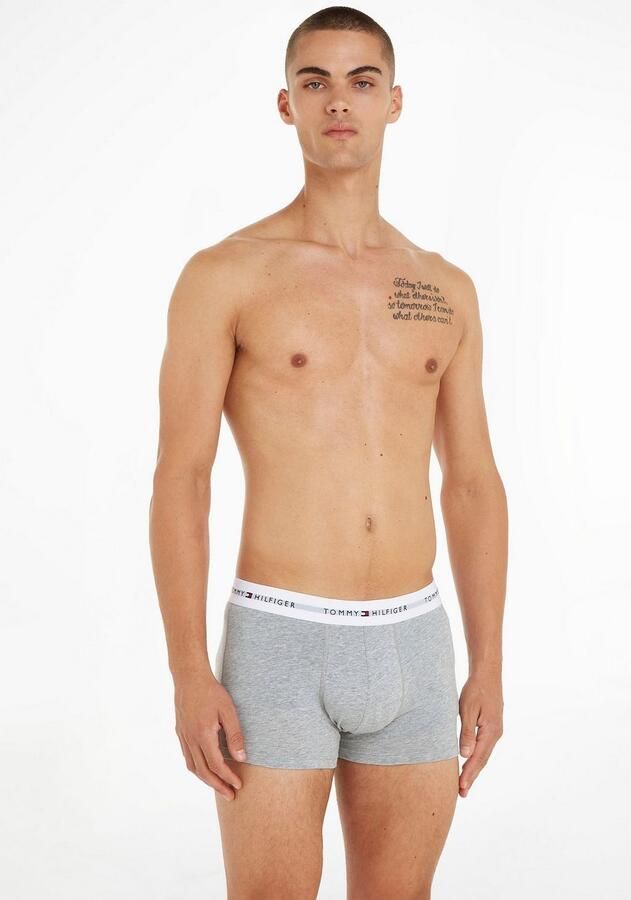 Tommy Hilfiger Underwear Boxershort TRUNK 3 PACK met een logo-opschrift (3 stuks) - Foto 7