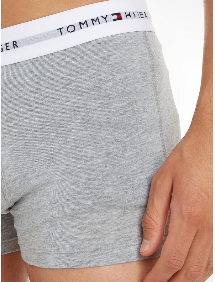 Tommy Hilfiger Underwear Boxershort TRUNK 3 PACK met een logo-opschrift (3 stuks)