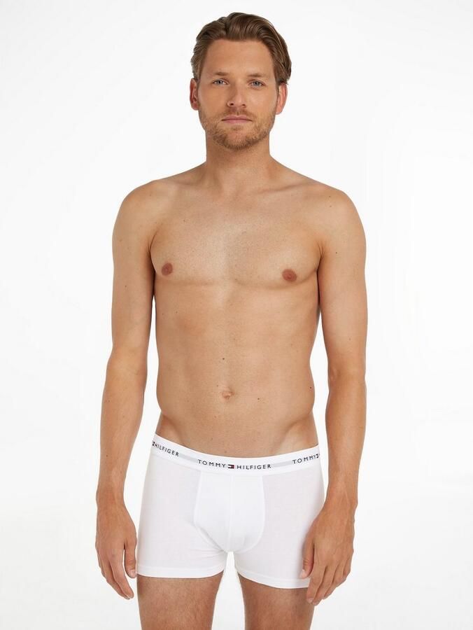 Tommy Hilfiger Underwear Boxershort TRUNK 3 PACK met een logo-opschrift (3 stuks) - Foto 2