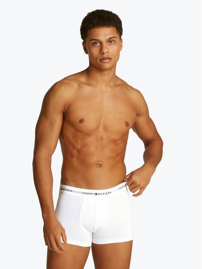 Tommy Hilfiger Underwear Boxershort TRUNK 3 PACK met een logo-opschrift (3 stuks) - Foto 4