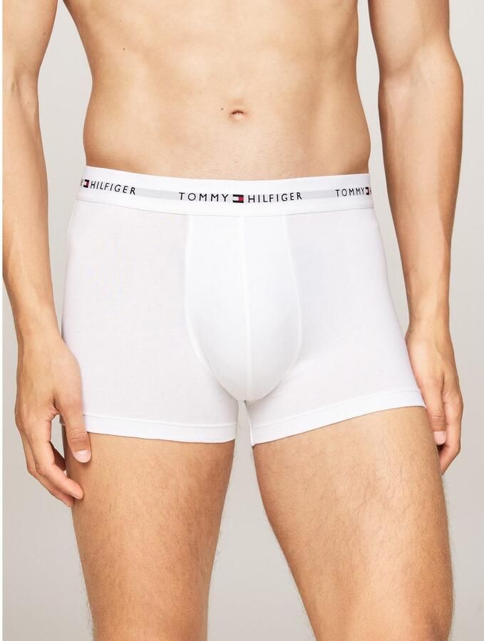 Tommy Hilfiger Underwear Boxershort TRUNK 3 PACK met een logo-opschrift (3 stuks) - Foto 3