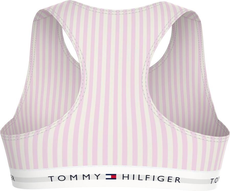 Tommy Hilfiger Underwear Bralette-bh 2PK BRALETTE PRINT met een logo-opschrift (2-delig Set van 2)