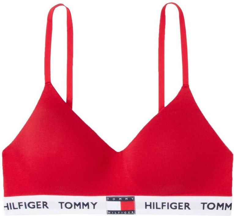 Tommy Hilfiger Underwear Bralette-bh BRALETTE LIFT met contrasterende details met logo-tekst - Foto 5