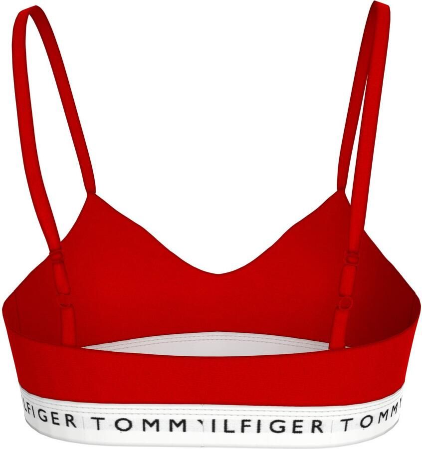 Tommy Hilfiger Underwear Bralette-bh BRALETTE LIFT met contrasterende details met logo-tekst