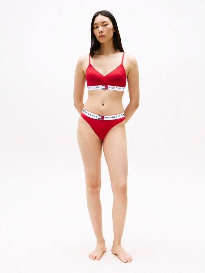 Tommy Hilfiger Underwear Bralette-bh BRALETTE LIFT met contrasterende details met logo-tekst - Foto 4