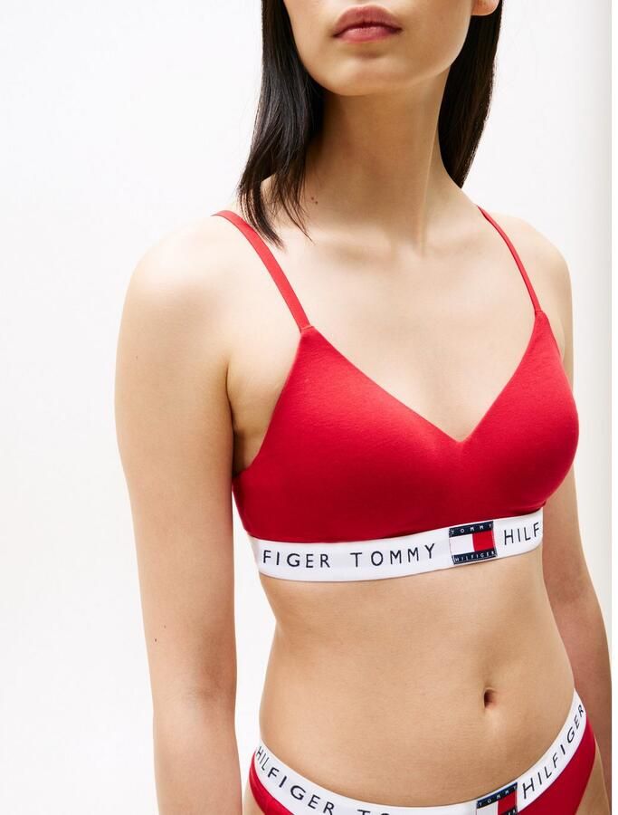 Tommy Hilfiger Underwear Bralette-bh BRALETTE LIFT met contrasterende details met logo-tekst - Foto 2