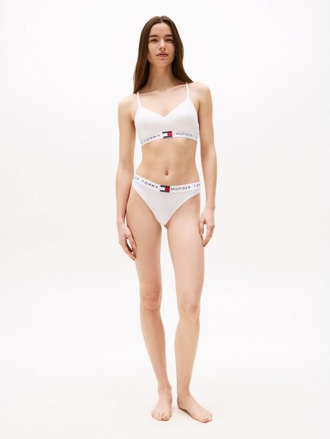Tommy Hilfiger Underwear Bralette-bh BRALETTE LIFT met contrasterende details met logo-tekst - Foto 3