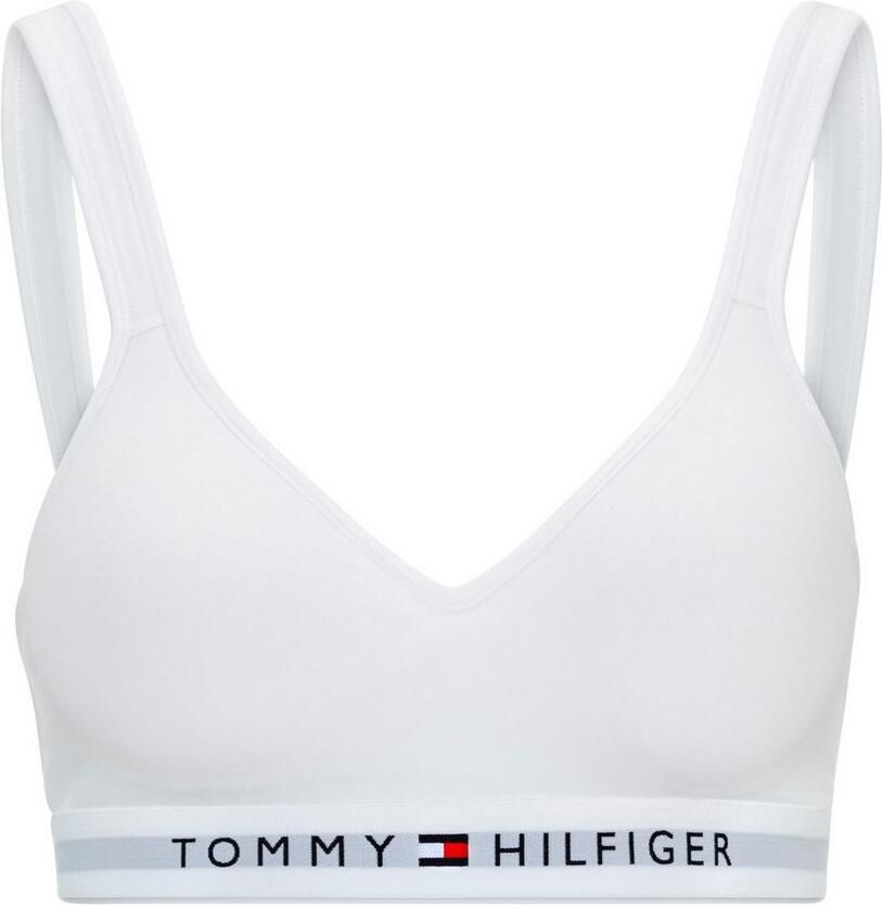 Tommy Hilfiger Underwear Bralette-bh BRALETTE LIFT met een logo-opschrift