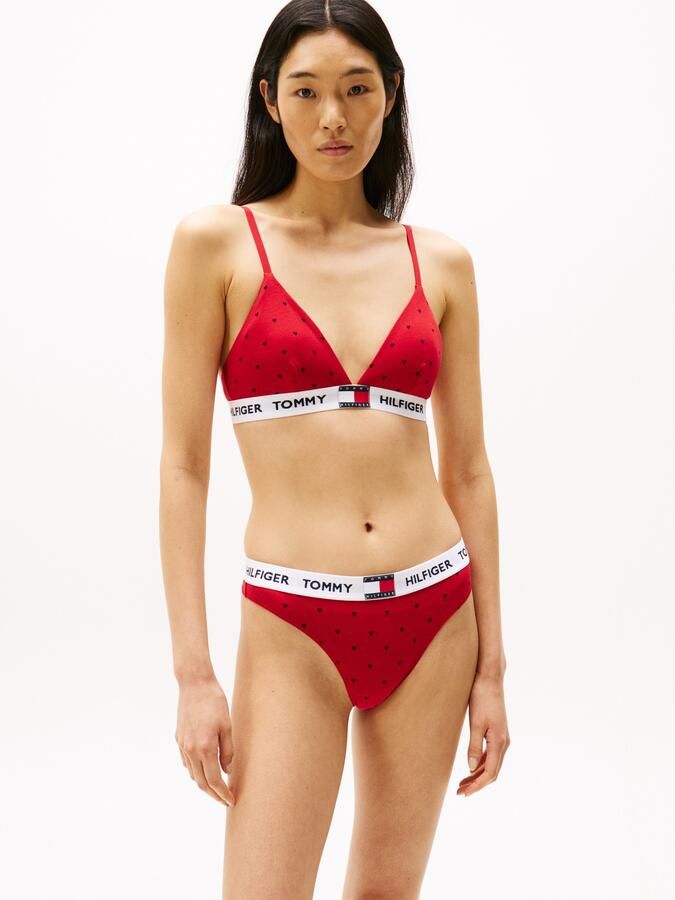 Tommy Hilfiger Beha met elastische band met label model 'TRIA' - Foto 4