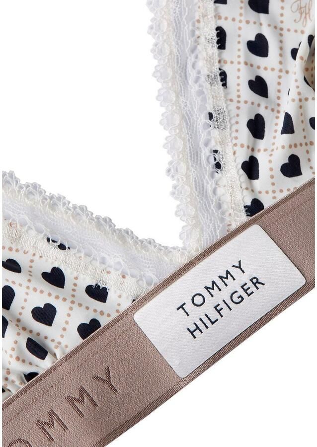 Tommy Hilfiger Underwear Bralette-bh TRIANGLE PRINT met modieuze tailleband met logo - Foto 7