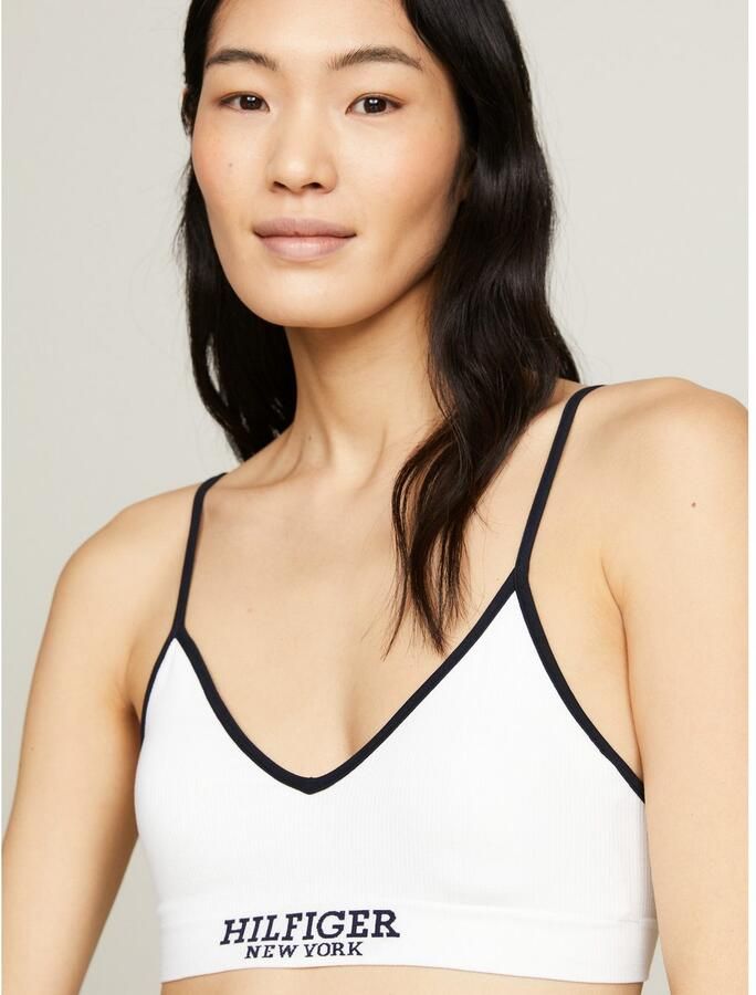 Tommy Hilfiger Underwear Bralette-bh TRIANGLE RP met verstelbare bandjes ribstof logo-inscriptie - Foto 7