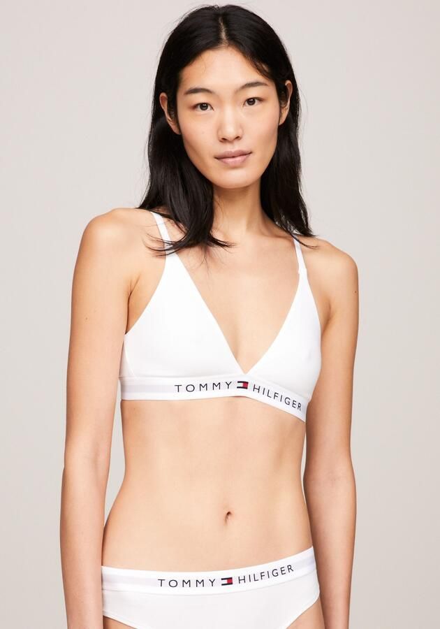 Tommy Hilfiger Underwear Bralette-bh UNLINED TRIANGLE met tommy hilfiger merklabel - Foto 5