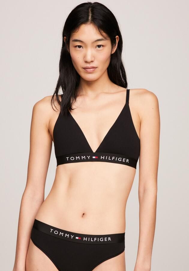 Tommy Hilfiger Underwear Bralette-bh UNLINED TRIANGLE met tommy hilfiger merklabel - Foto 6