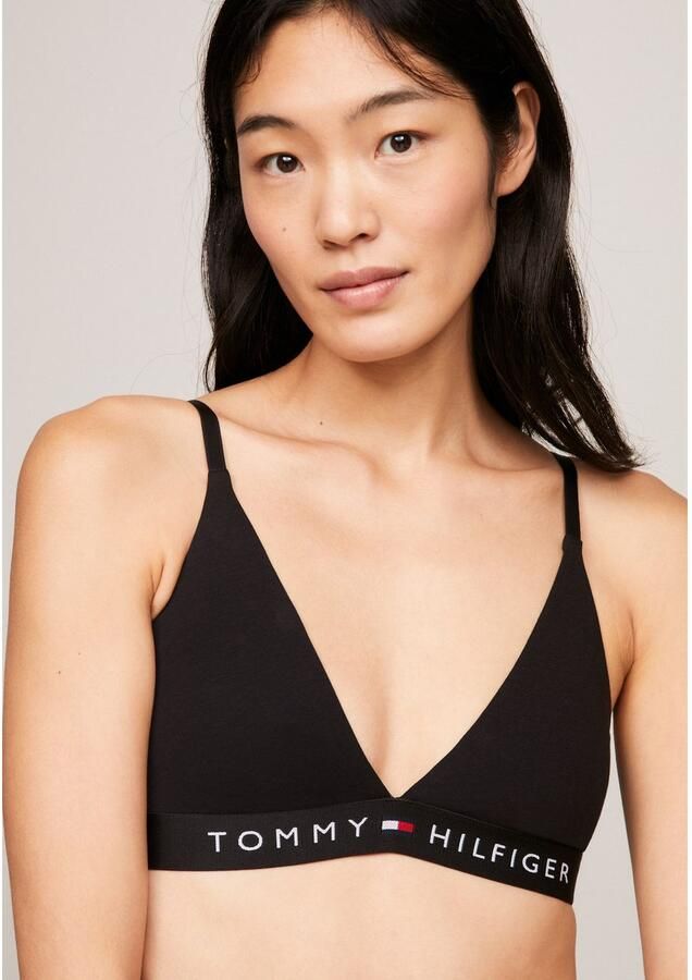 Tommy Hilfiger Underwear Bralette-bh UNLINED TRIANGLE met tommy hilfiger merklabel - Foto 3