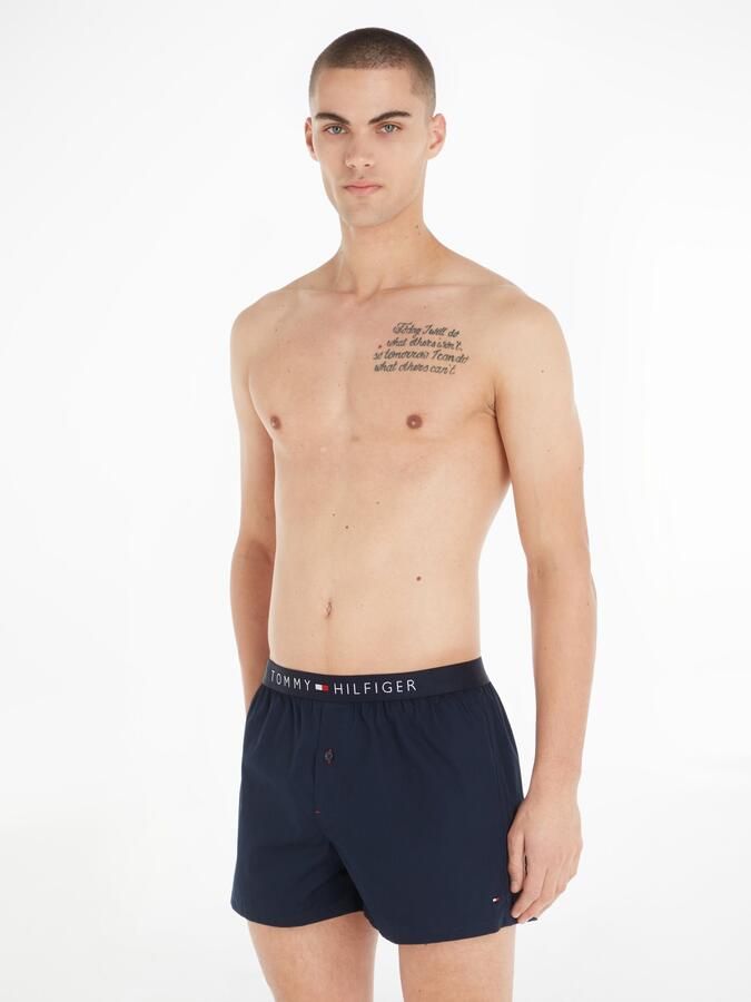 Tommy Hilfiger Underwear Geweven boxershort met logo bij de band (1 stuk) - Foto 5