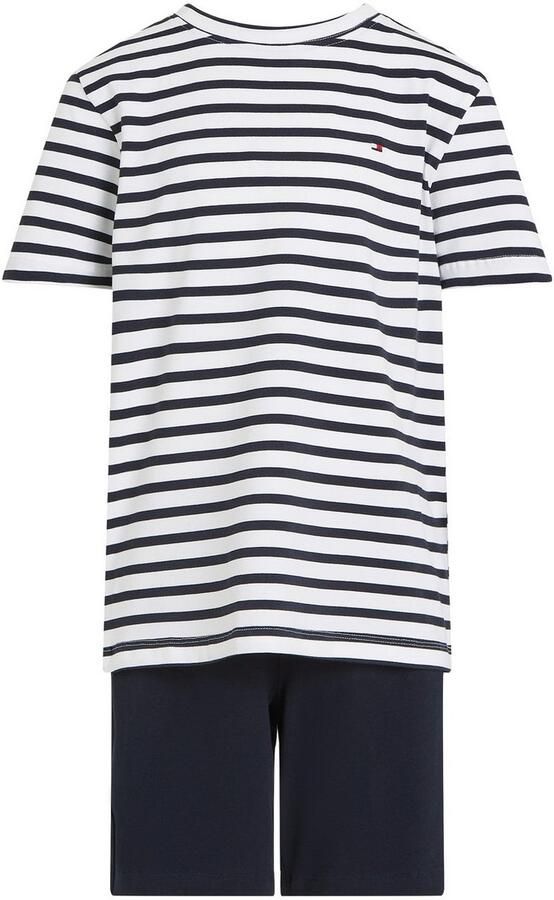 Tommy Hilfiger Underwear Pyjama S S JERSEY PJ SET met geborduurd logo (set 2-delig 2 stuks) - Foto 5