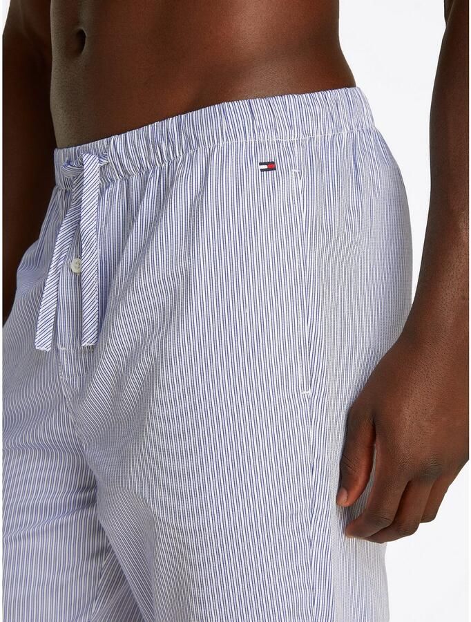 Tommy Hilfiger Underwear Pyjamabroek WOVEN PJ PANT PRINT met gestreept patroon