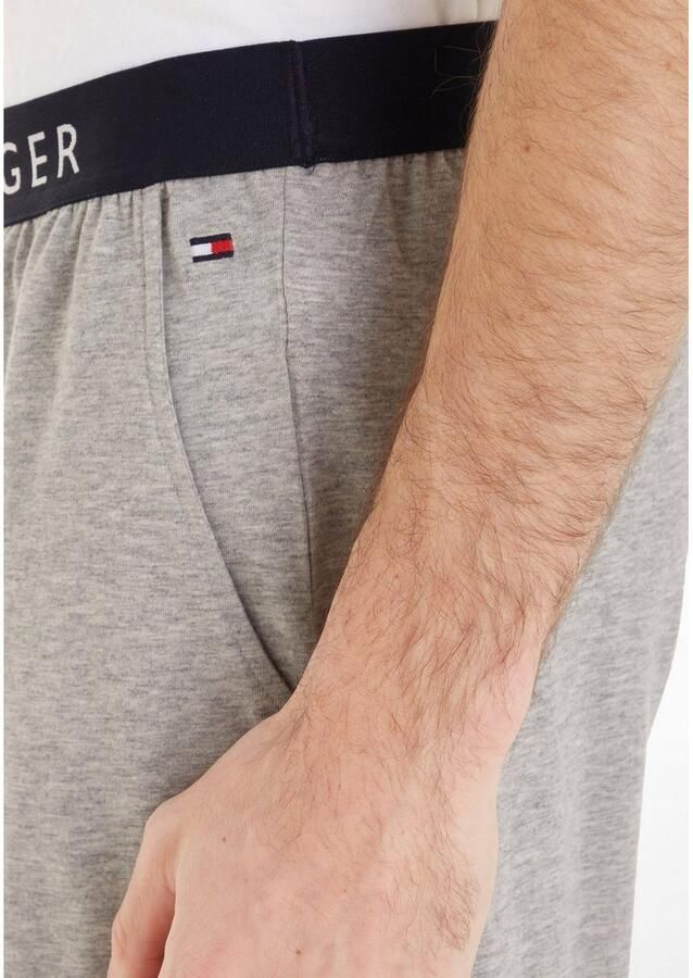 Tommy Hilfiger Underwear Pyjamashort Jersey short met tommy hilfiger logo-opschrift bij de band - Foto 3