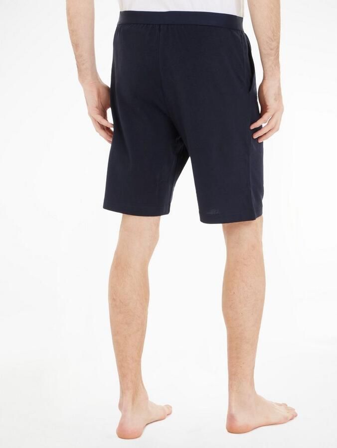 Tommy Hilfiger Underwear Pyjamashort Jersey short met tommy hilfiger logo-opschrift bij de band - Foto 3