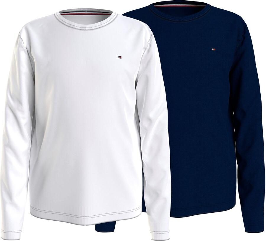 Tommy Hilfiger Underwear Shirt met lange mouwen 2P CN TEE LS met merklabel (2-delig Set van 2) - Foto 6