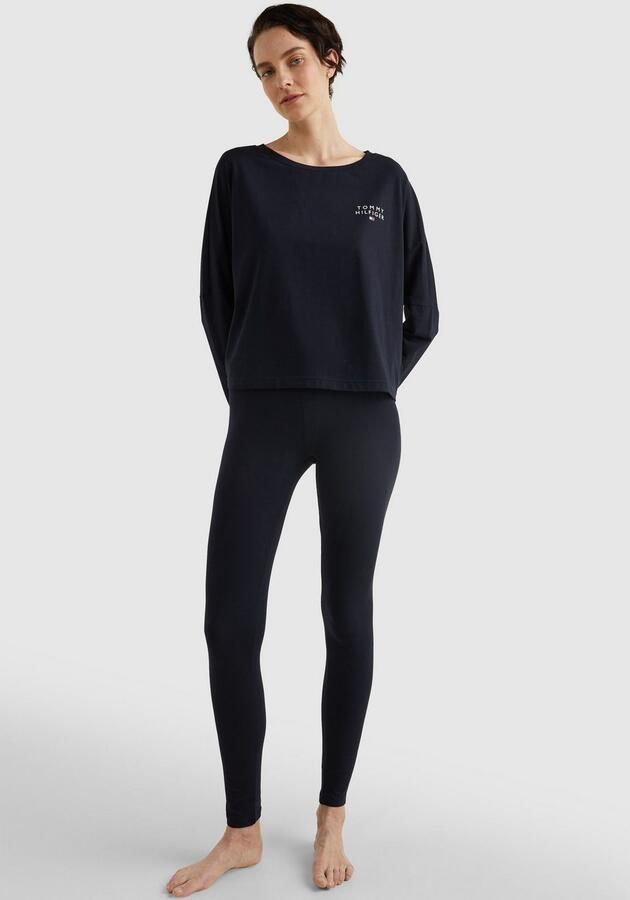 Tommy Hilfiger Underwear Shirt met lange mouwen LONG SLEEVE T-SHIRT met interessante mouwdetails en tommy hilfiger merklabel - Foto 3