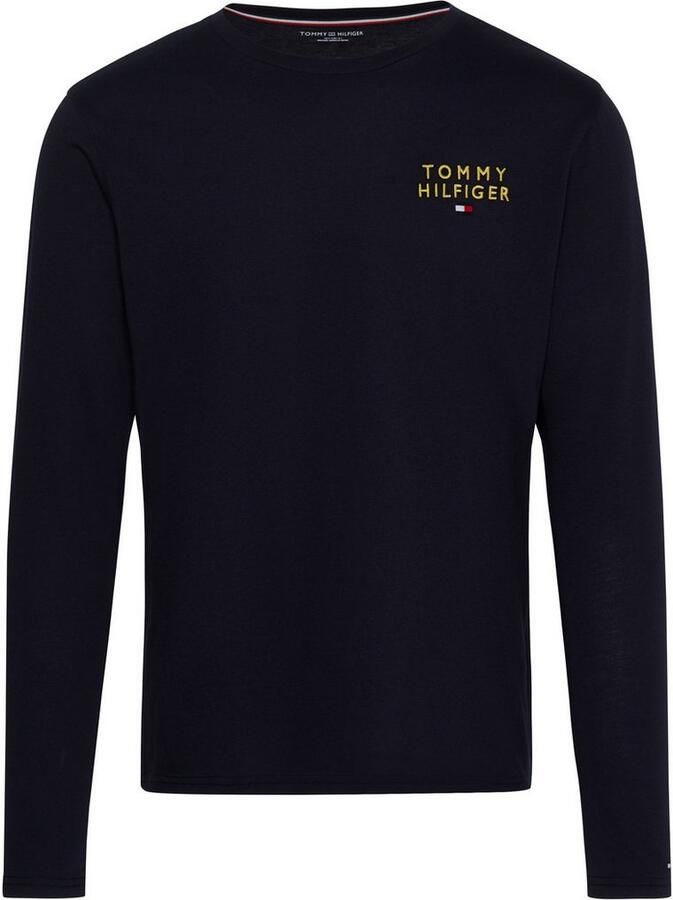 Tommy Hilfiger Shirt met lange mouwen en labelstitching model 'ORIGINAL' - Foto 6