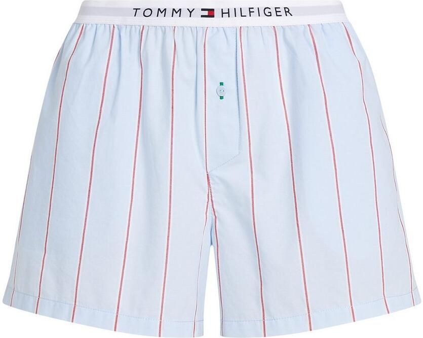 Tommy Hilfiger Underwear Short POPLIN SHORT met streepjespatroon logo-bund - Foto 4