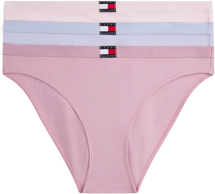 Tommy Hilfiger Underwear Slip 3 PACK BIKINI (EXT.SIZES) Logo op de band van katoen-stretch (3 stuks) - Foto 5