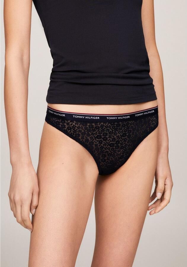 Tommy Hilfiger Underwear Slip 3 PACK THONG LACE (EXT SIZES) (Set van 3) - Foto 3