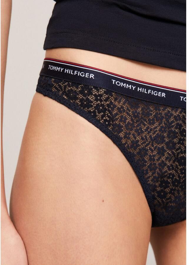 Tommy Hilfiger Underwear Slip 3 PACK THONG LACE (EXT SIZES) (Set van 3)