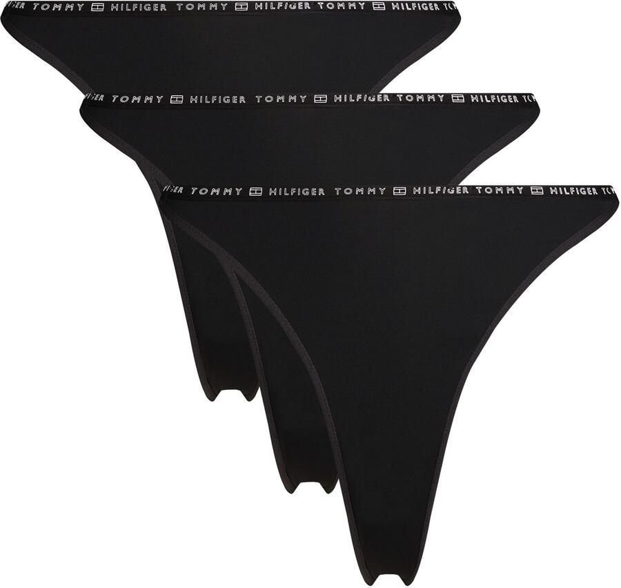 Tommy Hilfiger Underwear Slip 3 PACK THONG met een logo-opschrift (3 stuks) - Foto 7