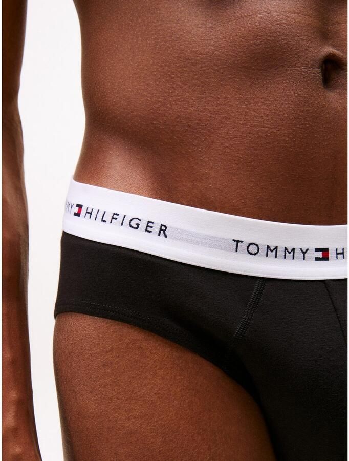 Tommy Hilfiger Underwear Slip 3P BRIEF DTM met elastische logo-band (3 stuks)