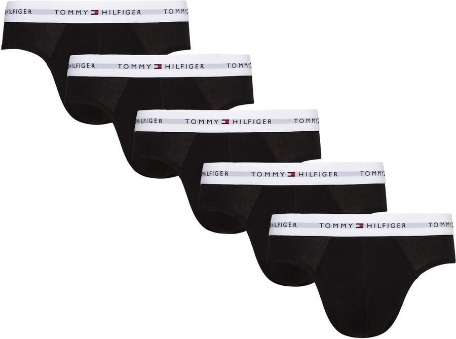 Tommy Hilfiger Underwear Slip 5P BRIEF met contrasterende logo-band (5 stuks Set van 5) - Foto 8