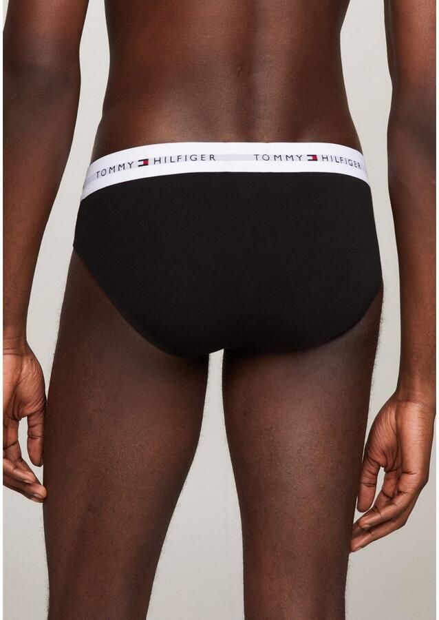Tommy Hilfiger Underwear Slip 5P BRIEF met contrasterende logo-band (5 stuks Set van 5) - Foto 3