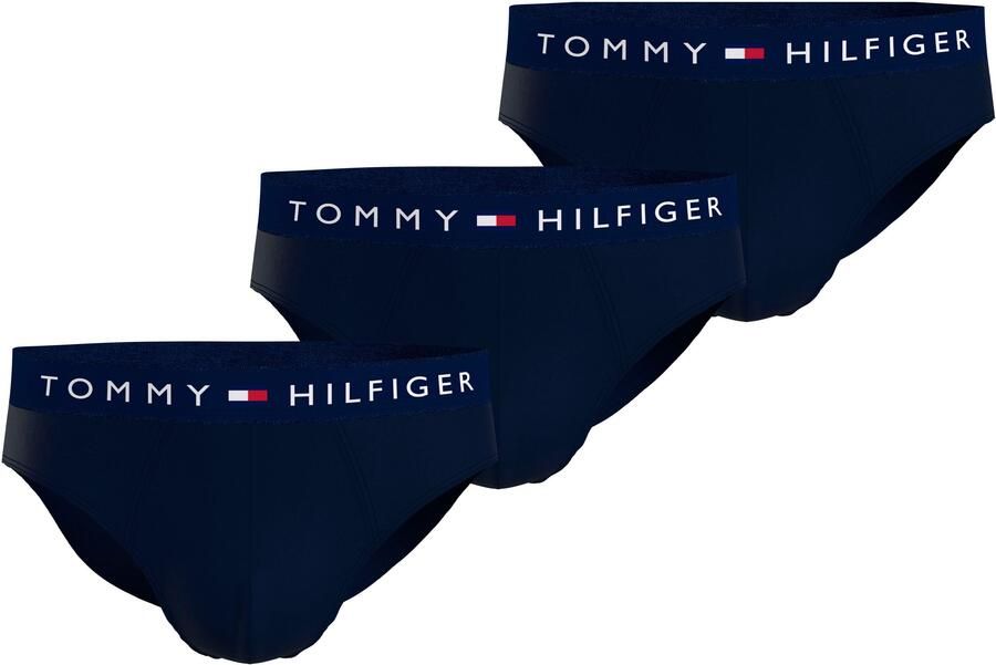 Tommy Hilfiger Underwear Slip TH-3P BRIEF met tommy hilfiger logo-opschrift (Set van 3) - Foto 7