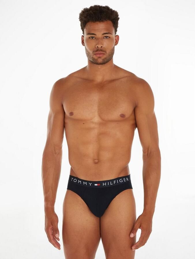 Tommy Hilfiger Underwear Slip TH-3P BRIEF met tommy hilfiger logo-opschrift (Set van 3) - Foto 3