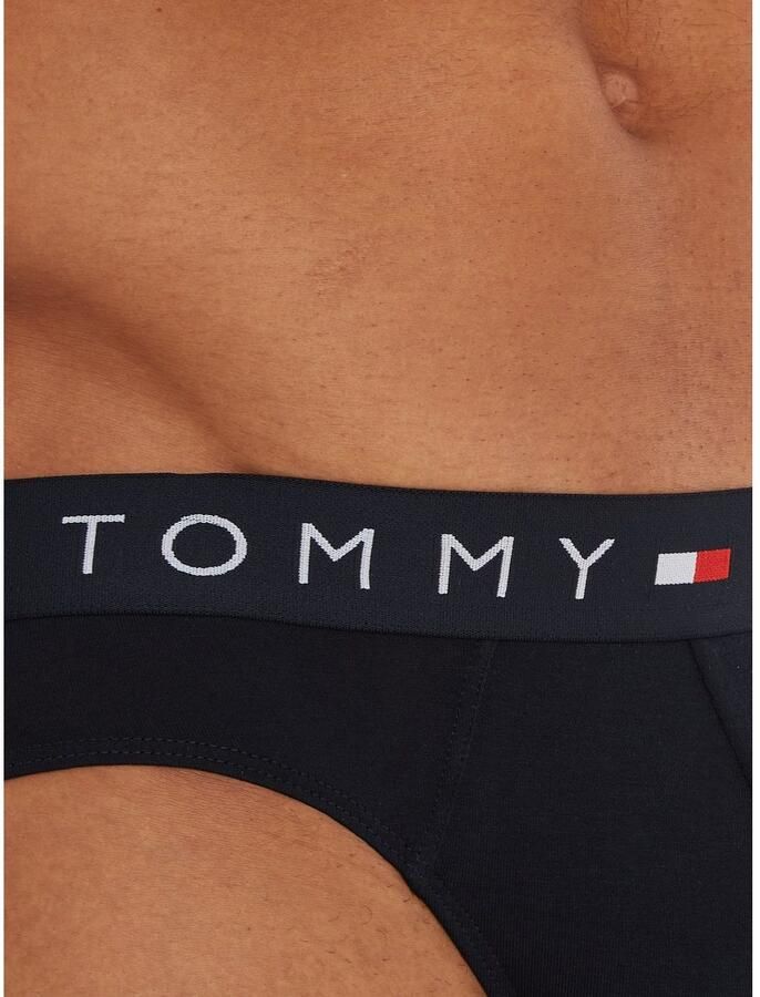 Tommy Hilfiger Underwear Slip TH-3P BRIEF met tommy hilfiger logo-opschrift (Set van 3)