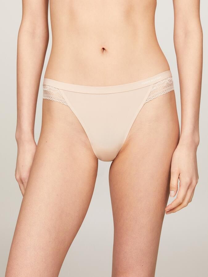 Tommy Hilfiger String met kant model 'TAILORED COMFORT THONG' - Foto 4