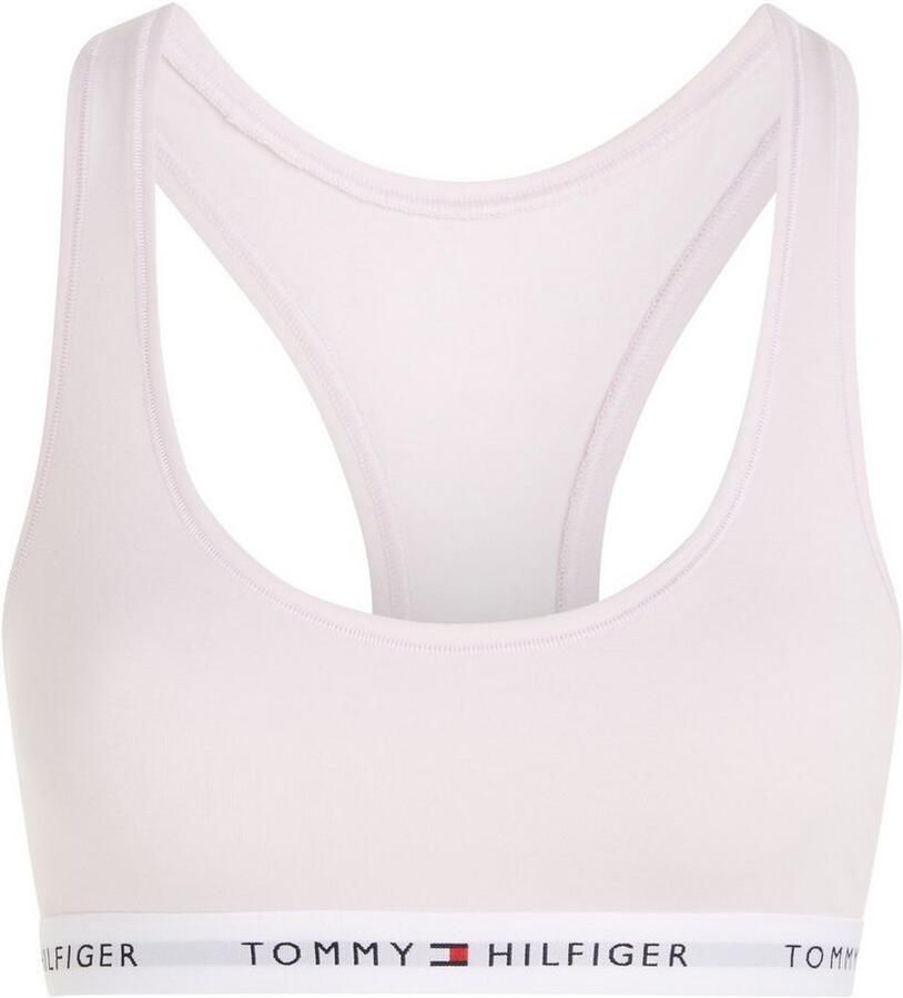 Tommy Hilfiger Underwear Sportbustier met tommy hilfiger opschriften op de onderbusteband