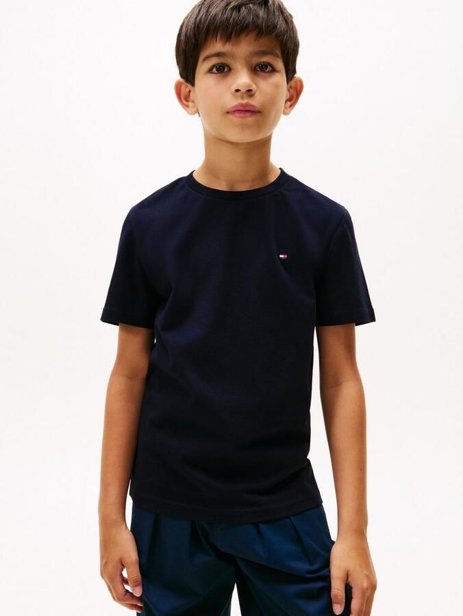Tommy Hilfiger Underwear T-shirt 2 PK SS TEE met borduursel en ronde hals in 2-pack (2-delig Set van 2) - Foto 2
