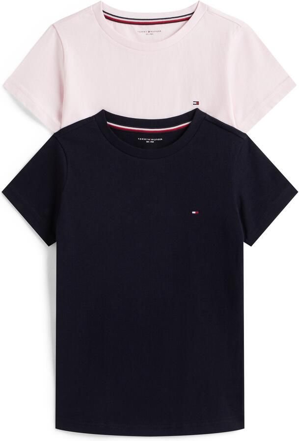 Tommy Hilfiger Underwear T-shirt 2P CN TEE met borduursel en ronde hals in 2-pack (2-delig Set van 2) - Foto 5