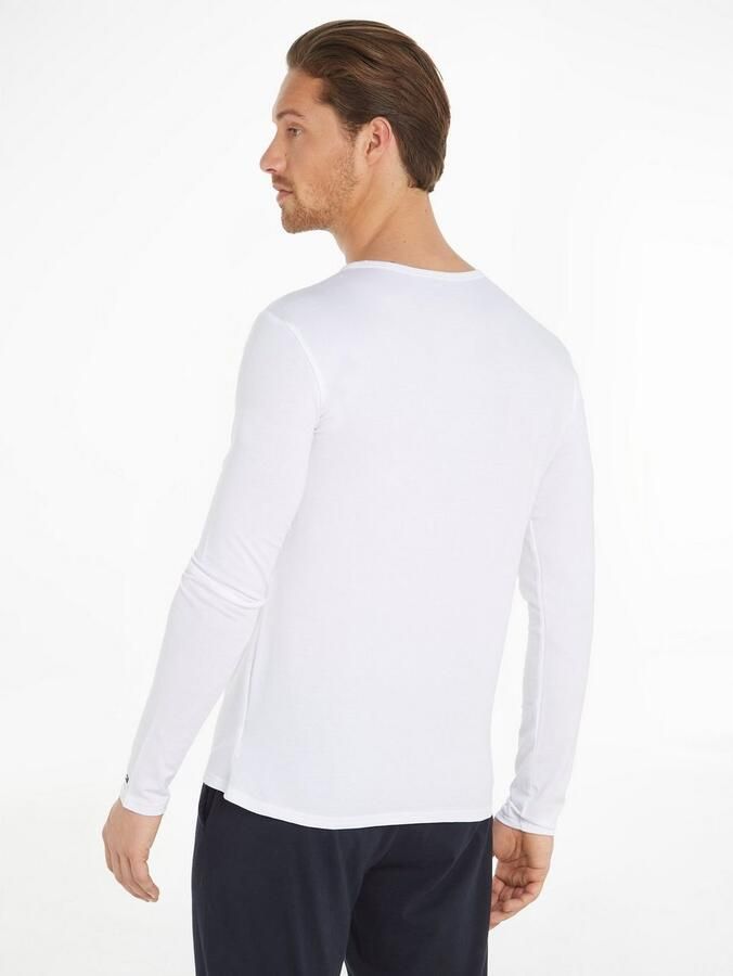 Tommy Hilfiger Shirt met lange mouwen en labelstitching in een set van 3 stuks - Foto 7