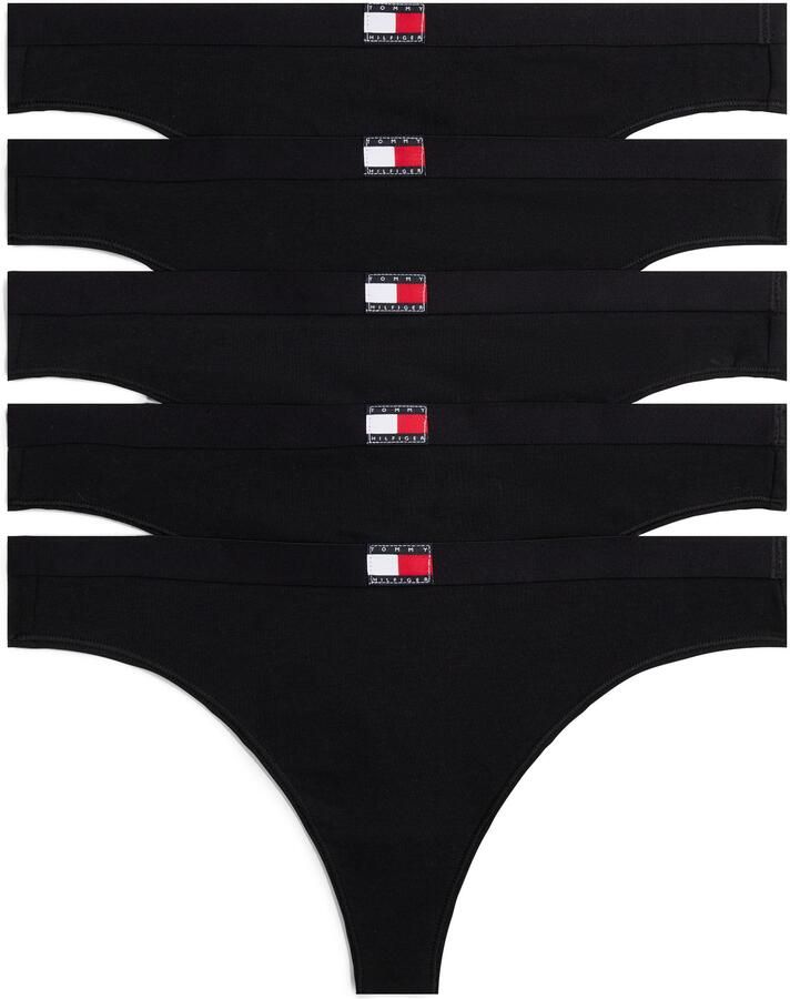 Tommy Hilfiger Underwear Tanga 5 PACK FLAG THONG (set 5 stuks 5er) - Foto 5