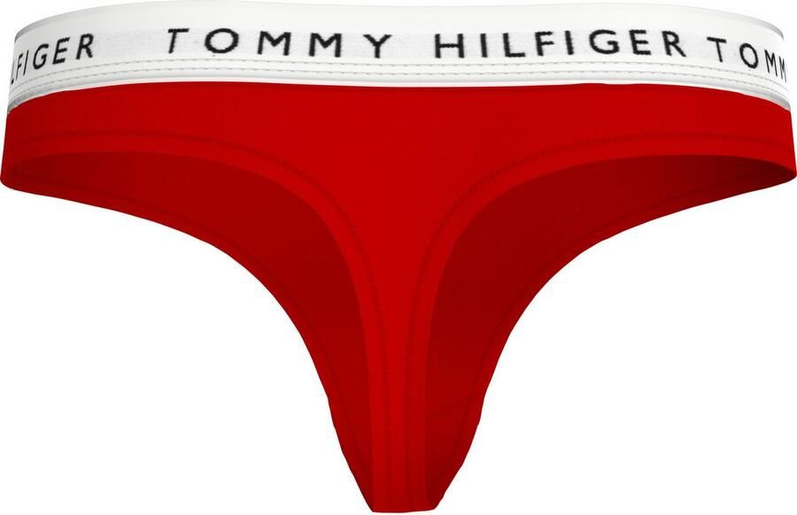 Tommy Hilfiger String met elastische band met label model 'TH Heritage' - Foto 4