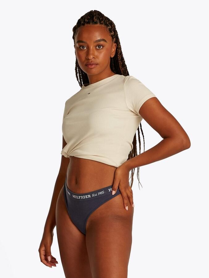 Tommy Hilfiger Underwear Tanga THONG met een logo-opschrift