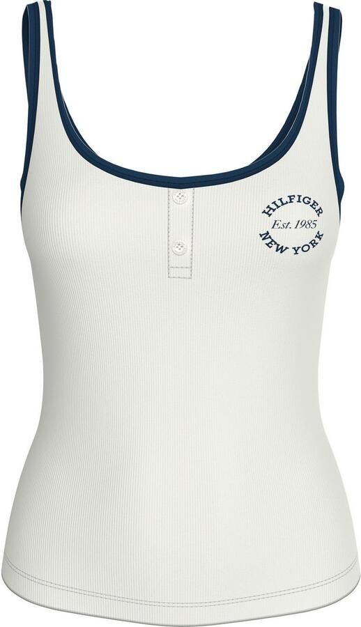 Tommy Hilfiger Underwear Tanktop RIB TANK TOP met logo contrasterende details - Foto 4