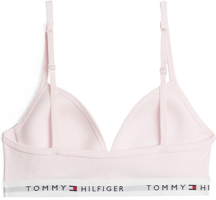 Tommy Hilfiger Underwear Triangel-bh met een logo-opschrift