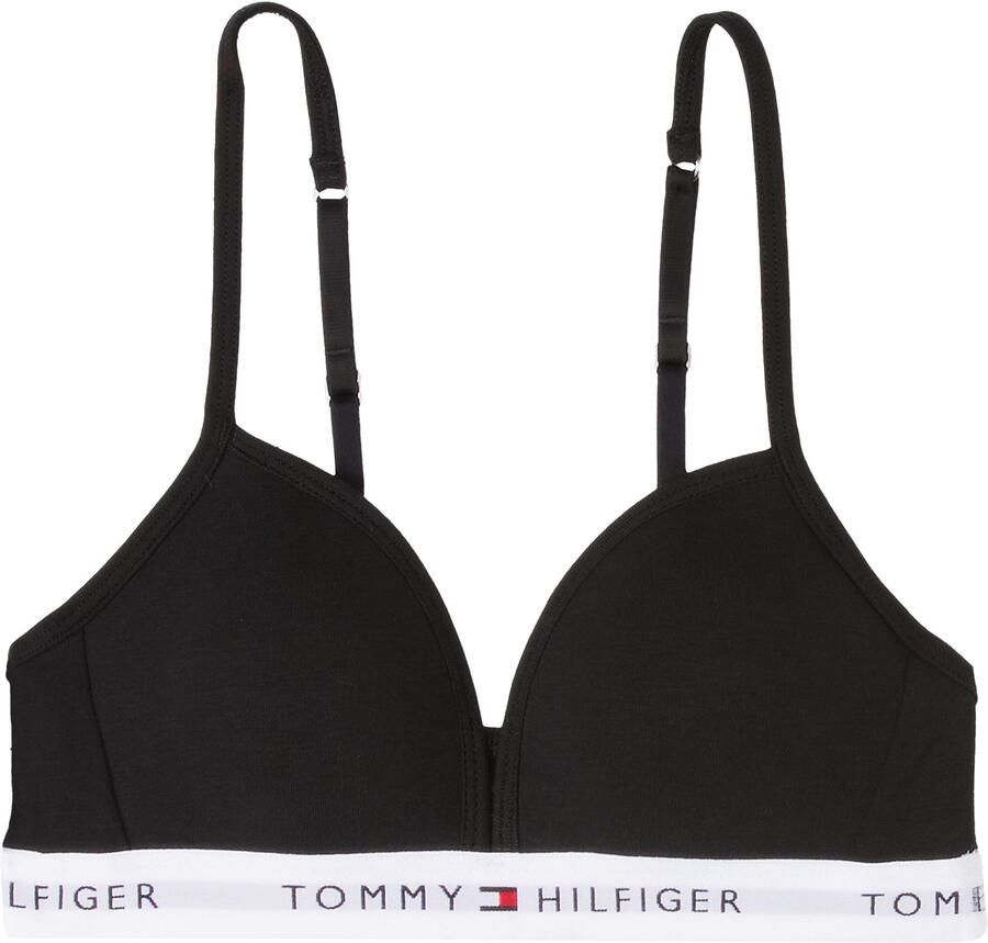 Tommy Hilfiger Underwear Triangel-bh met een logo-opschrift
