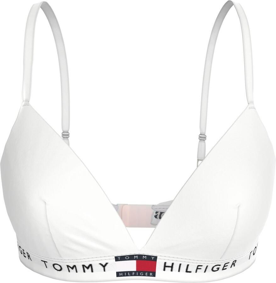 Tommy Hilfiger Underwear Triangel-bh RP TRIANGLE (EXT. SIZE) in grote maten met logo