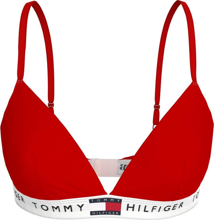 Tommy Hilfiger Underwear Triangel-bh RP TRIANGLE (EXT. SIZE) in grote maten met logo